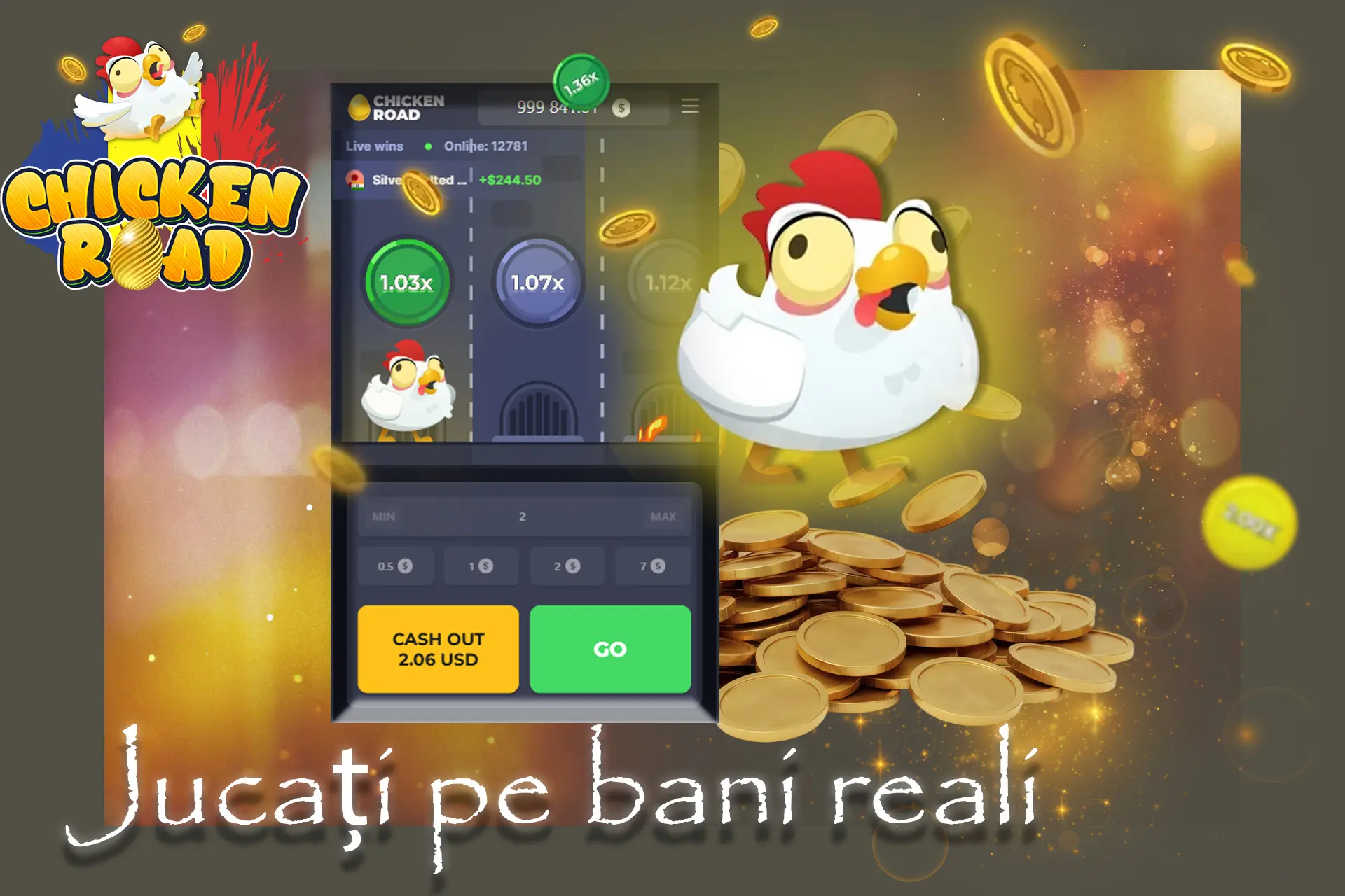 Instrucțiuni pas cu pas pentru a începe să joci Chicken Road pe bani reali